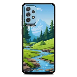AKAM AMC-WSGA72-NATURE-19  Cover For Samsung Galaxy A72