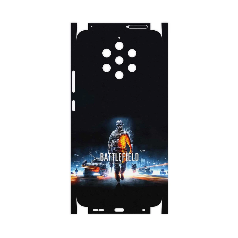 برچسب پوششی ماهوت مدل Battlefield Game Series-FullSkin مناسب برای گوشی موبایل نوکیا 9 Pureview