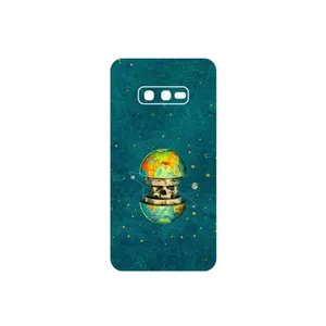 MAHOOT Collage of Earth Face Cover Sticker for Samsung Galaxy S10e