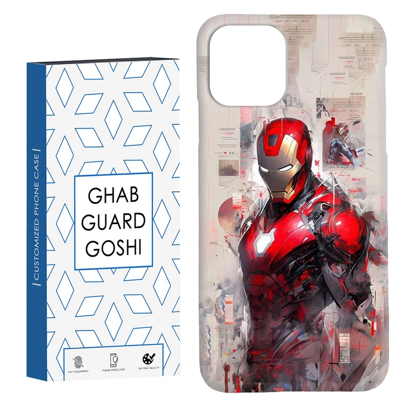 کاور قاب گارد گوشی طرح مرد آهنی کد Dimo-370 مناسب برای گوشی موبایل اپل  IPHONE 11 PRO MAX