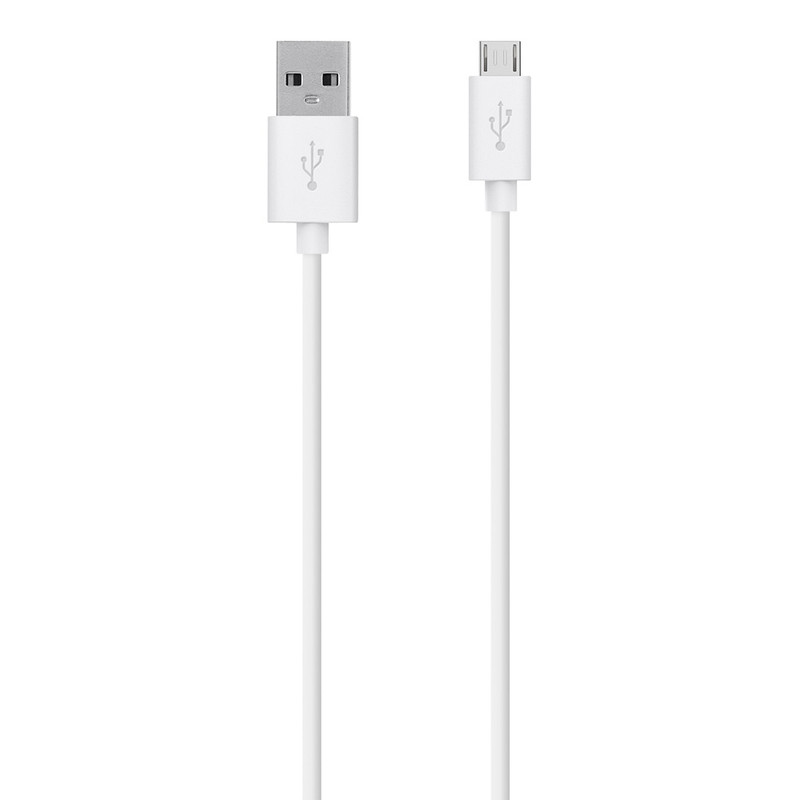کابل تبدیل USB به microUSB بلکین مدل F2CU012bt2M-WHT FAST CHARGE طول 2 متر