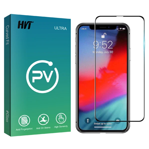 محافظ صفحه نمایش مات اچ وی تی مدل PV glass مناسب برای گوشی موبایل اپل Iphone xs