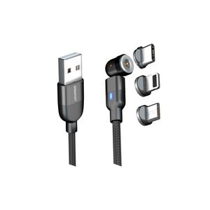 نقد و بررسی کابل تبدیل USB به لایتنینگ/USB-C/microUSB گرین پورت مدل G1S طول 1متر توسط خریداران