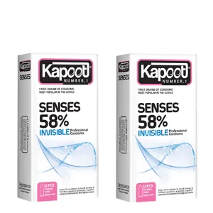 کاندوم کاپوت مدل SENSE 58% مجموعه 2 عددی