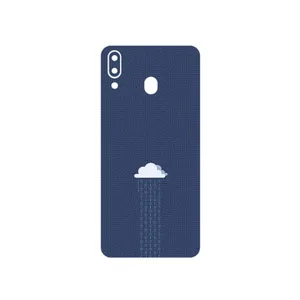 MAHOOT Minimal Data Cloud Cover Sticker for Samsung Galaxy M20