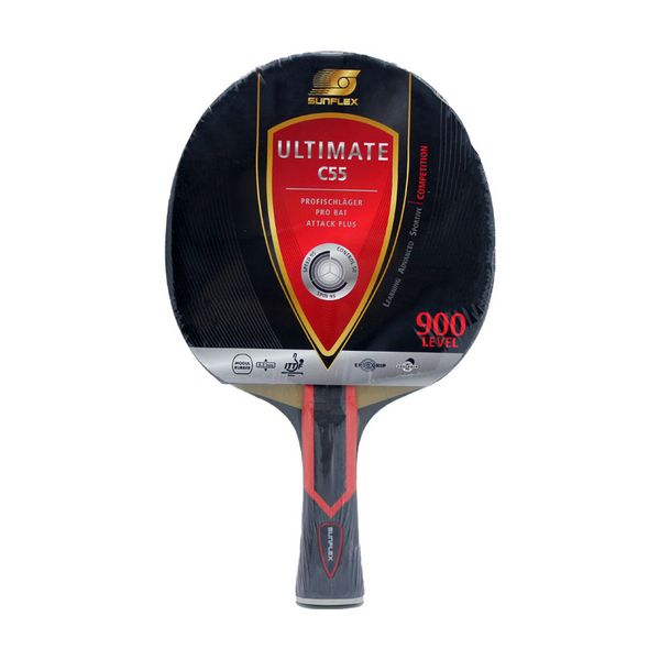 راکت پینگ پنگ سانفلکس مدل ULTIMATE C55 LEVEL 900 راکت پینگ پنگ سانفلکس مدل ULTIMATE C55 LEVEL 900