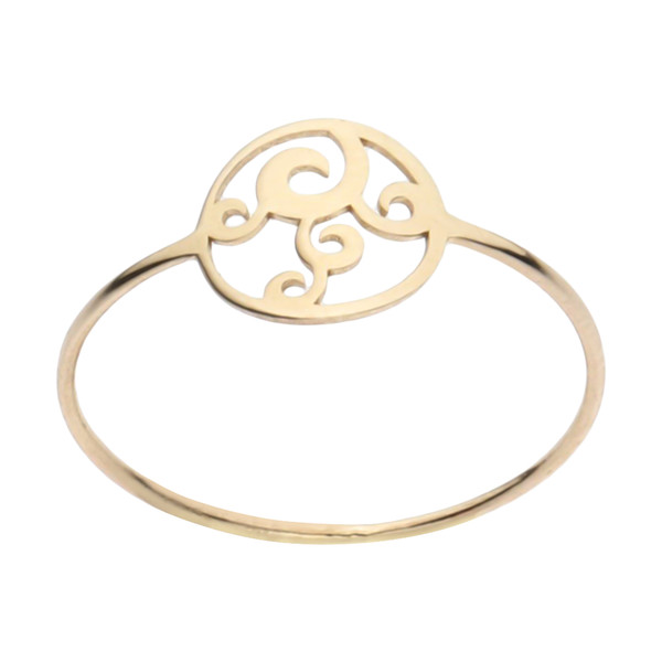 انگشتر طلا 18 عیار زنانه مایا ماهک مدل MR0900 سایز 55