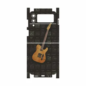 MAHOOT Guitar-Instrument-FullSkin Cover Sticker for Samsung Galaxy Z Flip3 5G