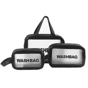 کیف لوازم آرایش دخترانه مدل wg مجموعه 3 عددی