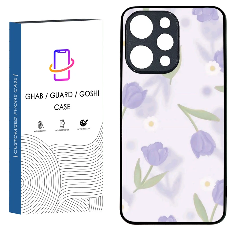 کاور قاب گارد گوشی طرح دخترانه کد 26 - tpu مناسب برای گوشی موبایل شیائومی Redmi 12 4G