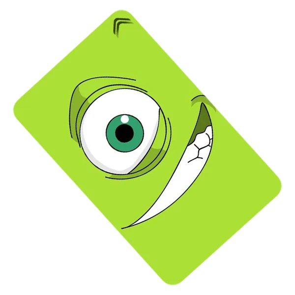 استیکر کارت بانکی طرح مایک کارخانه هیولا مدل CAC674-K-G1-174