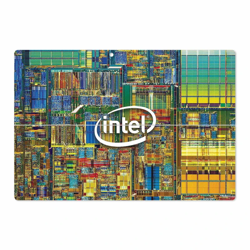 برچسب پوششی ماهوت مدل Intel Brand مناسب برای تبلت مایکروسافت Surface Pro 3 2014