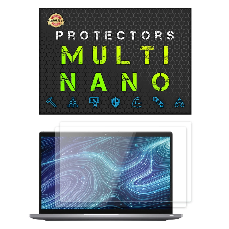 محافظ صفحه نمایش شفاف مولتی نانو مدل X-S2N مناسب برای لپ تاپ دل Latitude 7420 2 in 1 14 inch 2021 بسته دو عددی