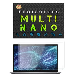 Multi Nano X-S2N Model Transparent Screen Protector For Dell Latitude 7420 2 in 1 14 inch 2021 Laptop Pack Of 2