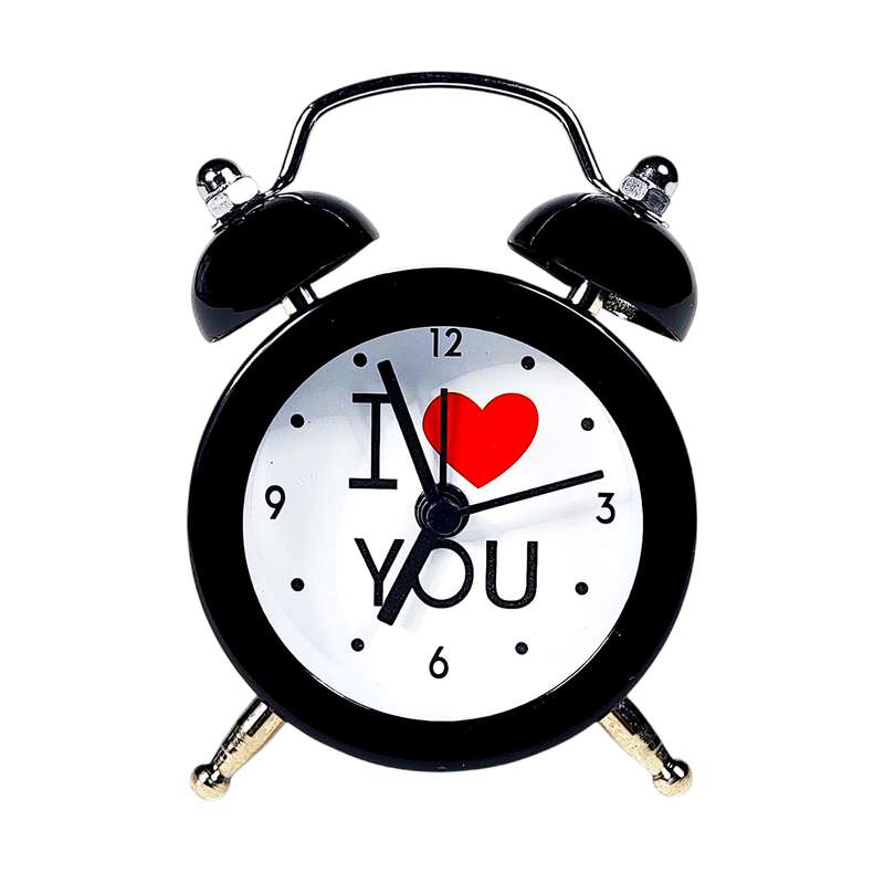 ساعت رومیزی عقربه‌ای مدل فانتزی LOVE U کد PK-05