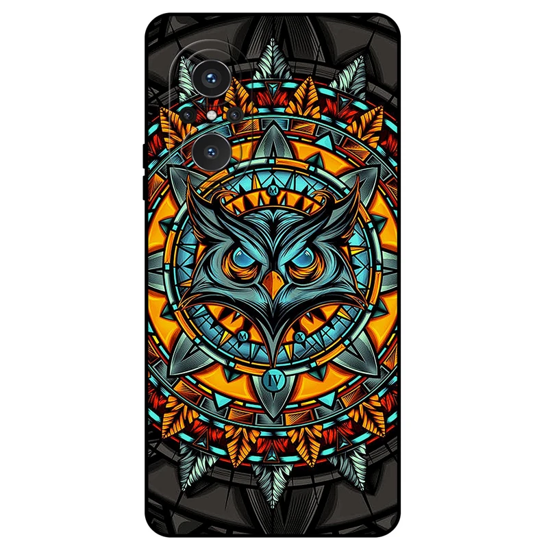 کاور مگافون طرح جغد مدل 1903 مناسب برای گوشی موبایل هوآوی Nova 9 Se 4G / 5G