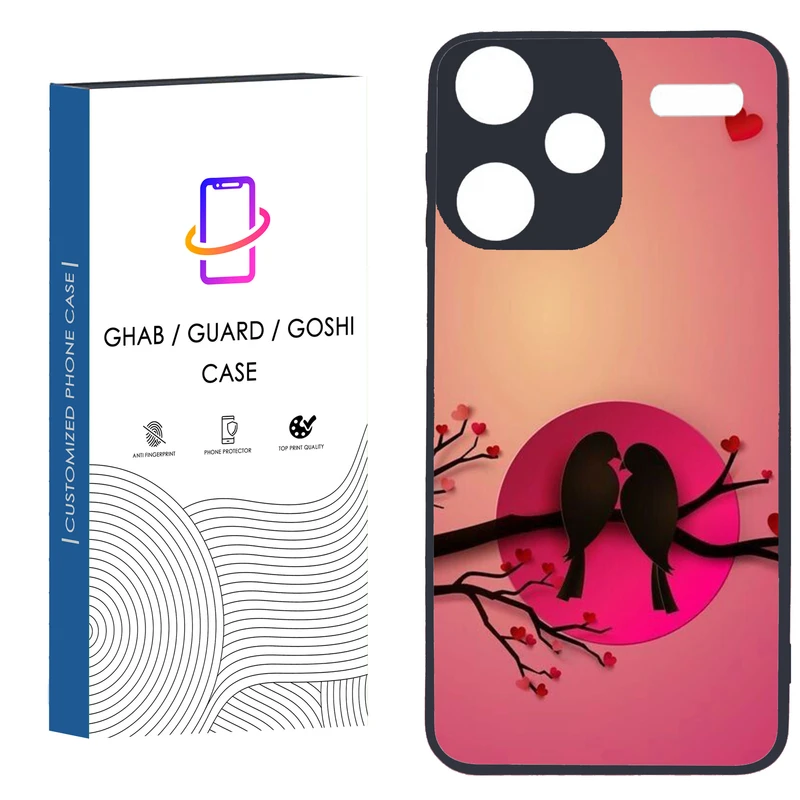 کاور قاب گارد گوشی طرح دخترانه کد 26 - TPU مناسب برای گوشی موبایل شیائومی Redmi Note 13 Pro Plus