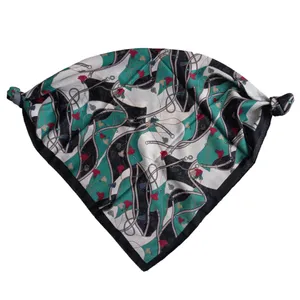 روسری زنانه مدل مینی نخی فانتزی کمربندی کد 58