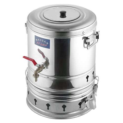 سماور گازی   مهسان استیل کار مدل ترموکوبل گنجایش 20 لیتر
