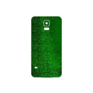 MAHOOT Green-Holographic Cover Sticker for Samsung Galaxy S5