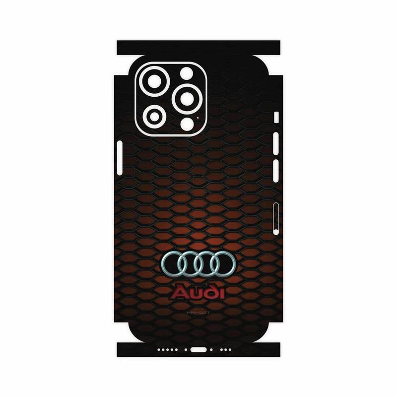 برچسب پوششی ماهوت مدل Audi-AG-FullSkin مناسب برای گوشی موبایل اپل iphone 13 Pro