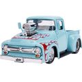 فلزی 1956 Ford F-100 Hot Rod Pickup with Extra Wheels Rack  ‏