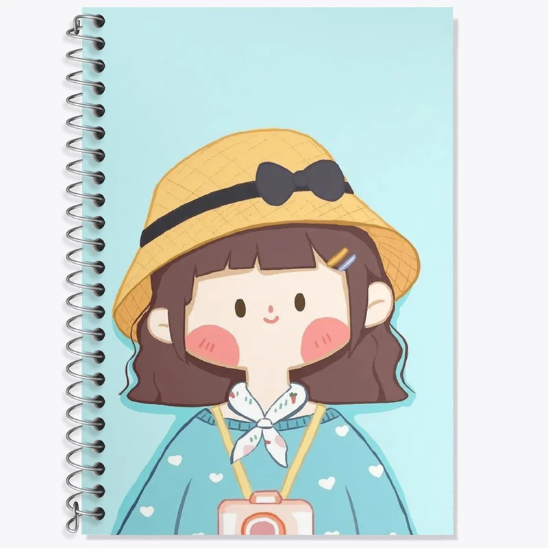 دفتر لغت 50 برگ خندالو مدل دخترانه فانتزی کد 25737