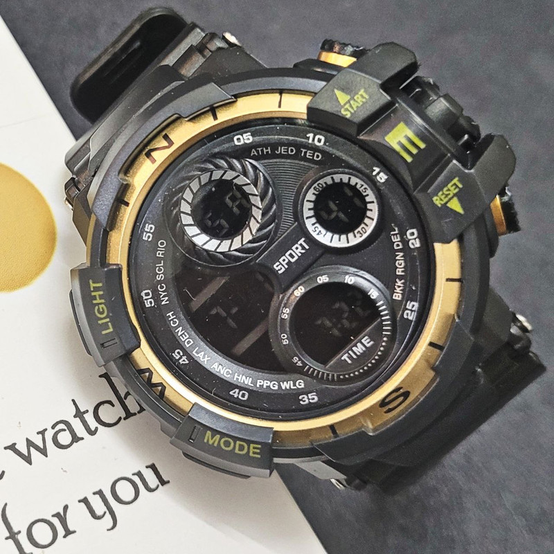 ساعت مچی دیجیتال مدل تک زمانه 01