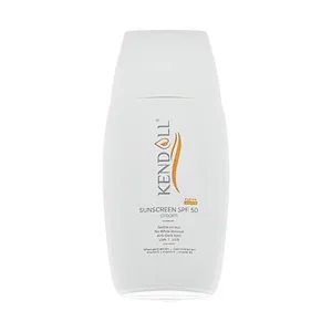 کرم ضد آفتاب بدون رنگ کندال SPF 50 مدل mo01 مناسب انواع پوست‌ حجم 40 میلی‌لیتر