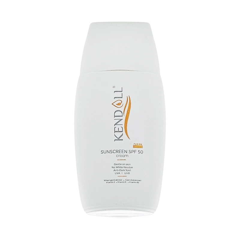 کرم ضد آفتاب بدون رنگ کندال SPF 50 مدل mo01 مناسب انواع پوست‌ حجم 40 میلی‌لیتر