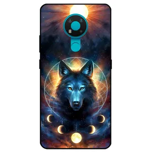 Megafone Wolf and Moon 8006 Cover For Nokia 3.4