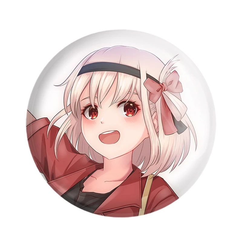 مگنت خندالو مدل چیساتو انیمه لیکوریس ریکویل Lycoris Recoil  کد 23084