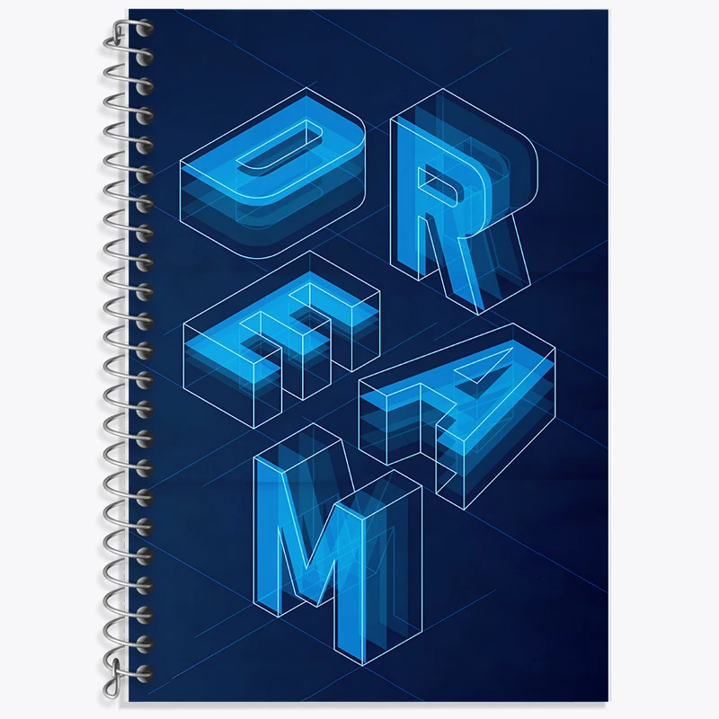 دفتر نت موسیقی 50 برگ خندالو طرح Dream کد F6395