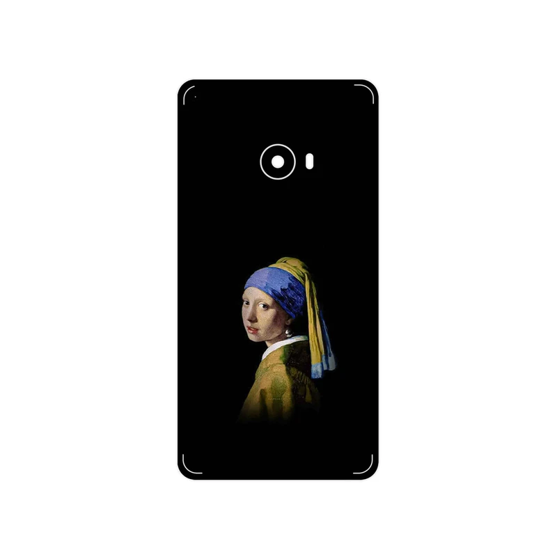 برچسب پوششی ماهوت مدل Girl with a Pearl Earring of Vermeer مناسب برای گوشی موبایل شیائومی Mi Note 2