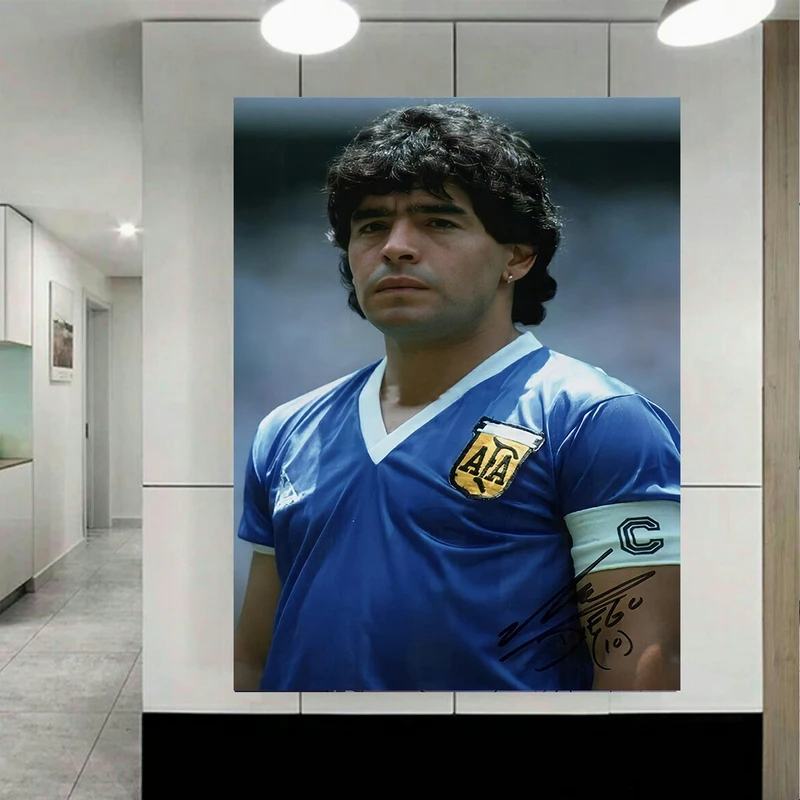 پوستر طرح دیگو آرماندو مارادونا مدل امضا کد AR18020