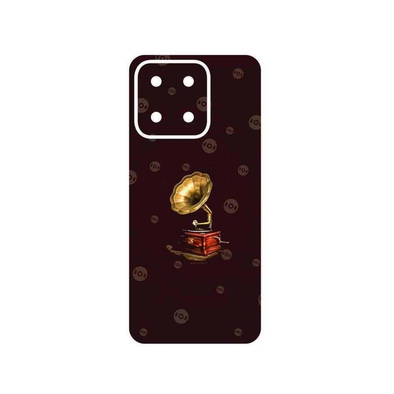 برچسب پوششی ماهوت مدل Gramophone Nostalgia مناسب برای گوشی موبایل آنر X5b Plus