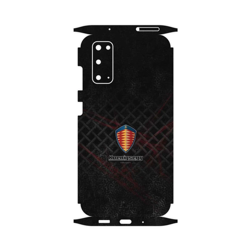 برچسب پوششی ماهوت مدل Koenigsegg Automotive AB-FullSkin مناسب برای گوشی موبایل سامسونگ Galaxy S20