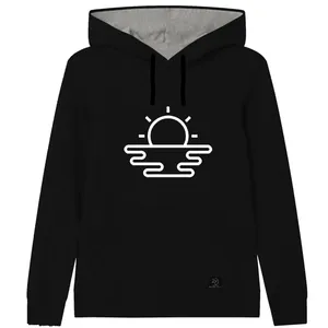 هودی دخترانه 27 مدل غروب کد Z07 رنگ مشکی