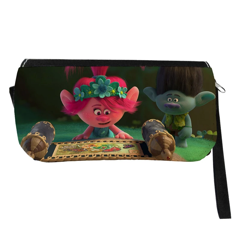  جامدادی مدل دوزیپ طرح انیمیشن ترول ها کد NI903