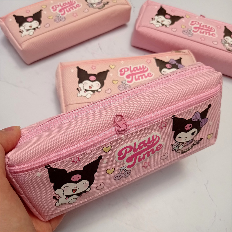 جامدادی مدل دو زیپ طرح کرومی کد playtime