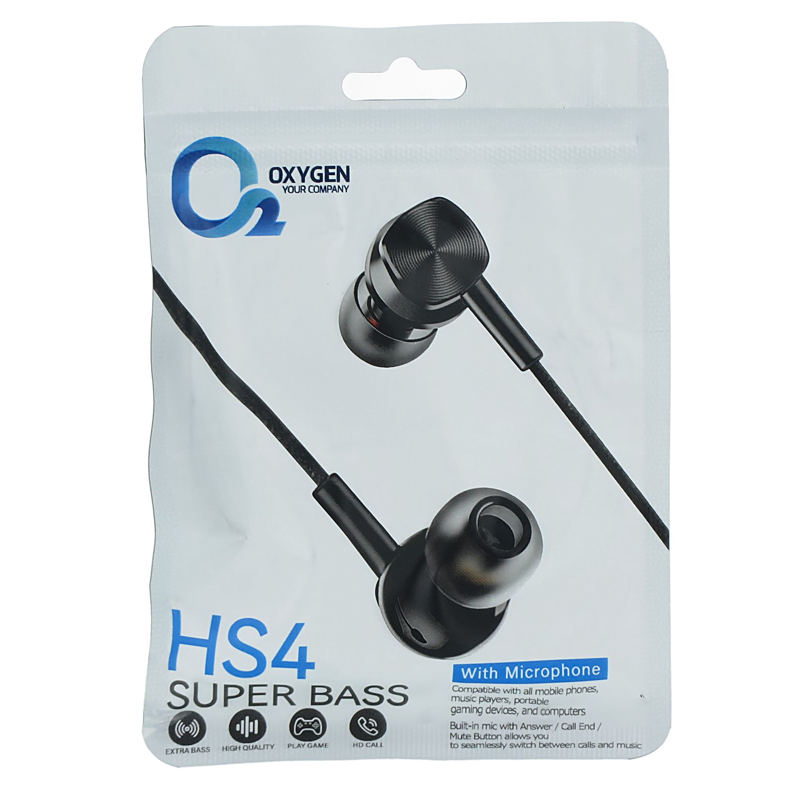 هندزفری اکسیژن مدل HS4 -  - 2