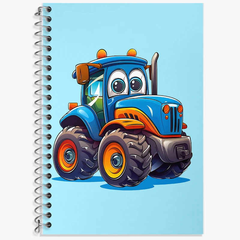 دفتر نت موسیقی 50 برگ خندالو طرح تراکتور کیوت کد F7684