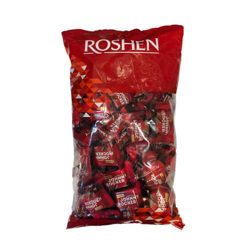 ویفر شکلاتی با لایه شکلات ROSHEN جانی کراکر - 500 گرم