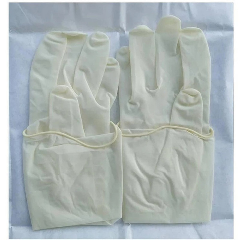 دستکش جراحی لاتکس پهاتاف مدل 1 سایز 7.5 بسته 2 عددی