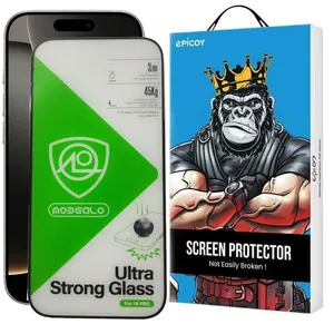 Epicoy Ultra Strong Glass Screen Protector For Apple iPhone 16 Pro