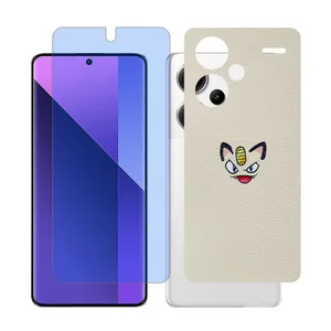 Glass Together model matte anti blue Screen Protector Suitable for Xiaomi Redmi Note 13 Pro Plus Mobile Phone with Back cover sticker