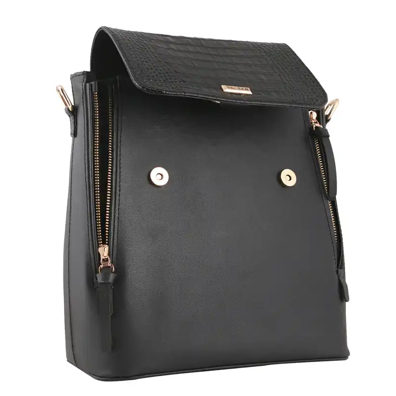 کوله پشتی زنانه چرم یلسان مدل   آدرینا کد6 ADR-055-BSGC