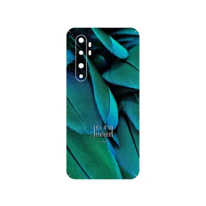 MAHOOT Green Feather Cover Sticker for Xiaomi Mi Note 10 Lite