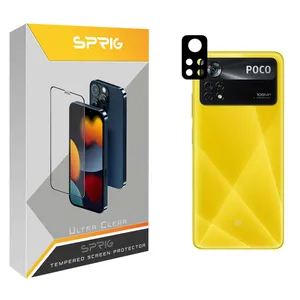 محافظ لنز دوربین اسپریگ مدل LNSP مناسب برای گوشی موبایل شیائومی Poco M4 Pro 5G