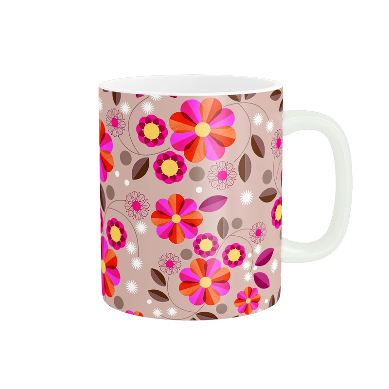  ماگ پاد آفرین طرح گل کد 6379